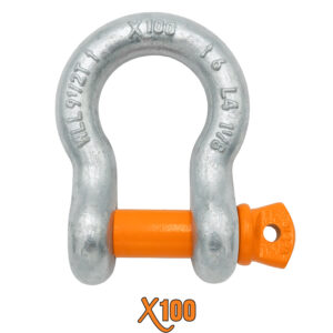 X100® Screw Pin Anchor Shackles