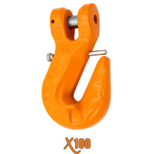 X100® Grade 100 Lockable Clevis Grab Hook