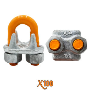 X100® Drop Forged – Hot Galvanized Wire Rope Clips