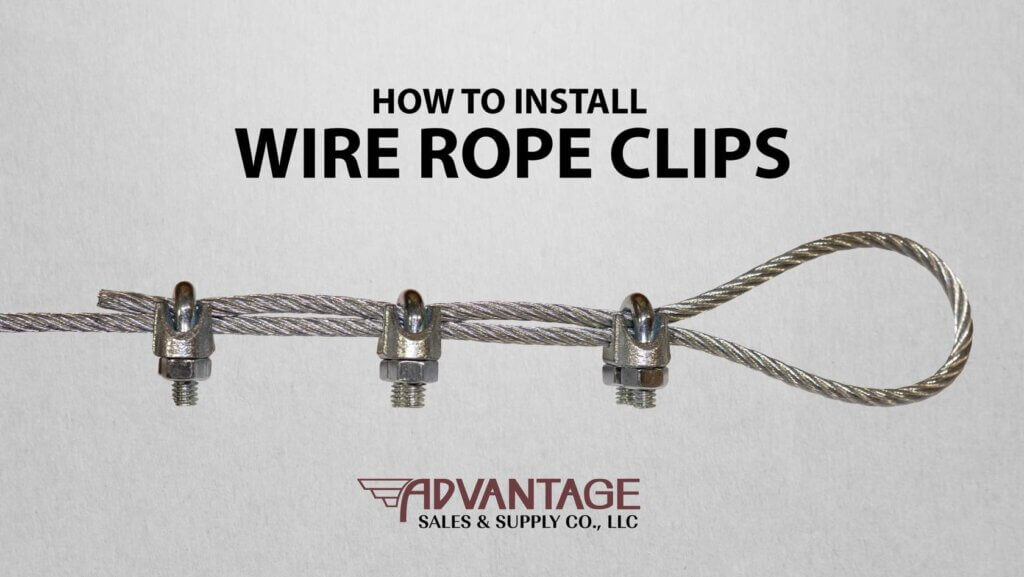 How to Install Wire Rope Clips