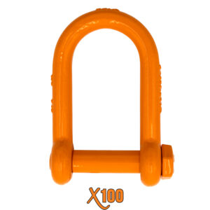 X100® All Alloy Screw Pin Long Reach Shackle